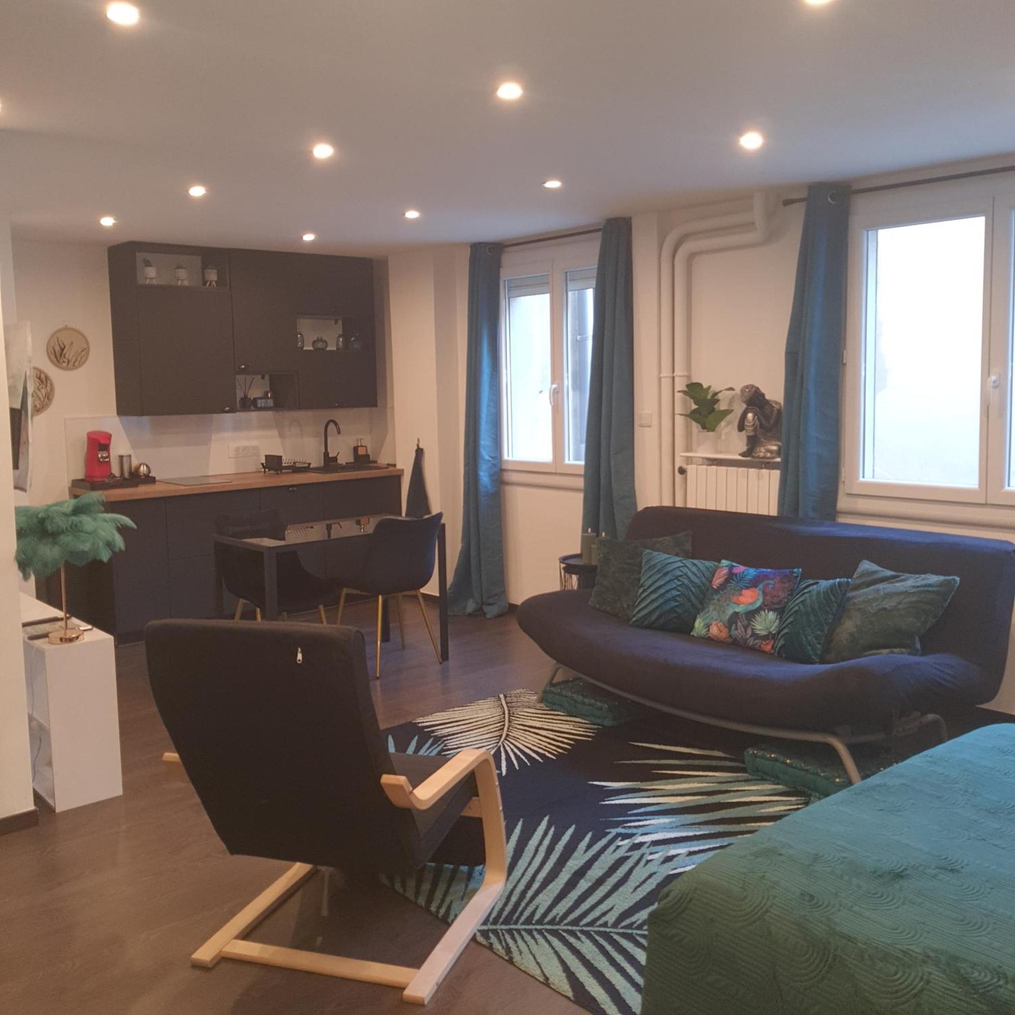 Loft Spacieux-2 Min De La Plage Marseille Ngoại thất bức ảnh